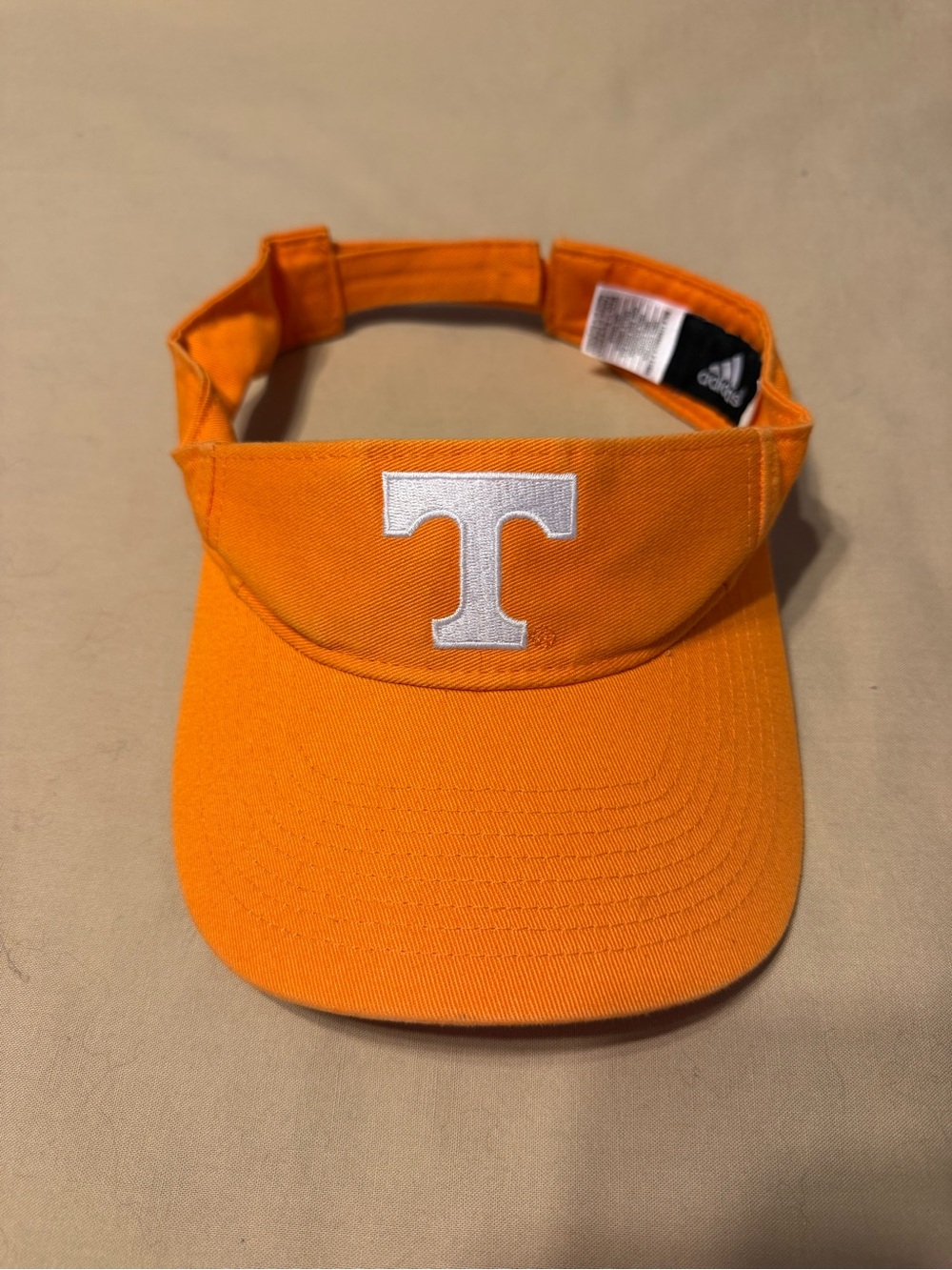 adidas Tennessee Vols women’s orange Visor with White 'T' Patch
